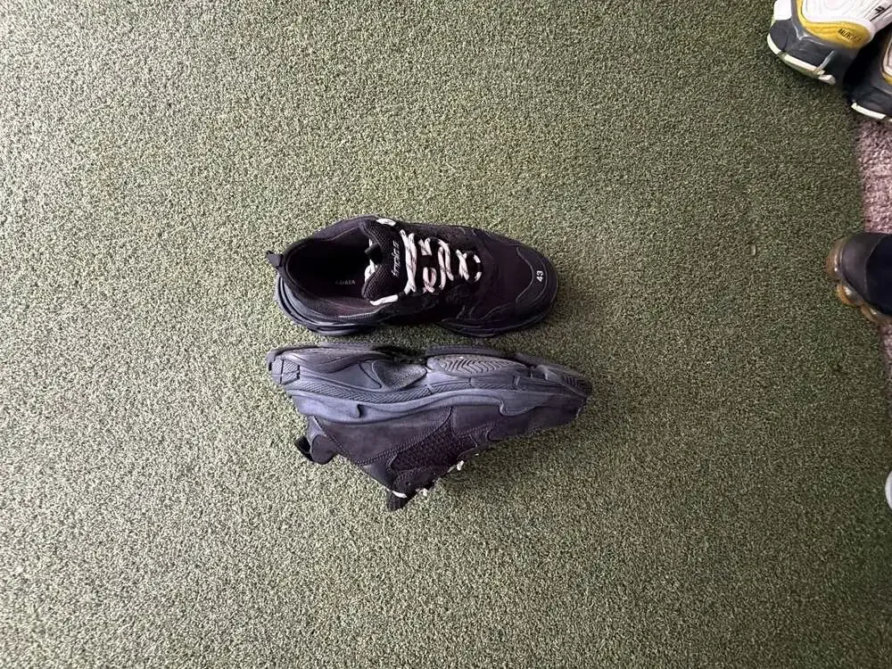 Balenciaga Triple S Sneakers Black Size 43